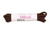 CORDED LACE BROWN 100CM