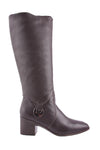 Ladies knee high leather boot